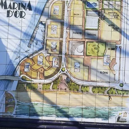 公寓 En Marina D'or Primera Linea Real 奥罗佩萨德尔马
